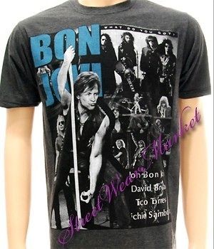 Newly listed Bon Jovi American Metal Rock Vtg Women Men T shirt Sz M