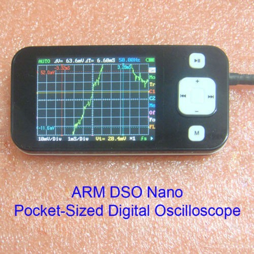   Portable Pocket sized Nano Handheld Digital Storage Oscilloscope
