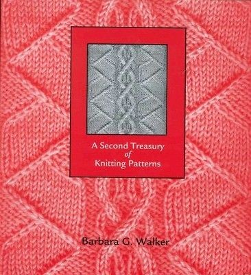 second treasury of knitting pattern new book we36469 expedited