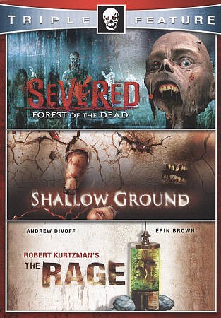 Severed/Shallow Ground/Rage (DVD, 2010, 