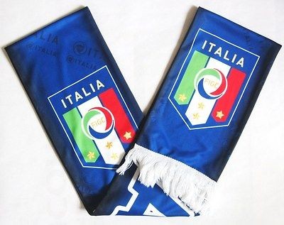 Newly listed 2012 ITALY soccer fans neck soft winter scarf muffler 