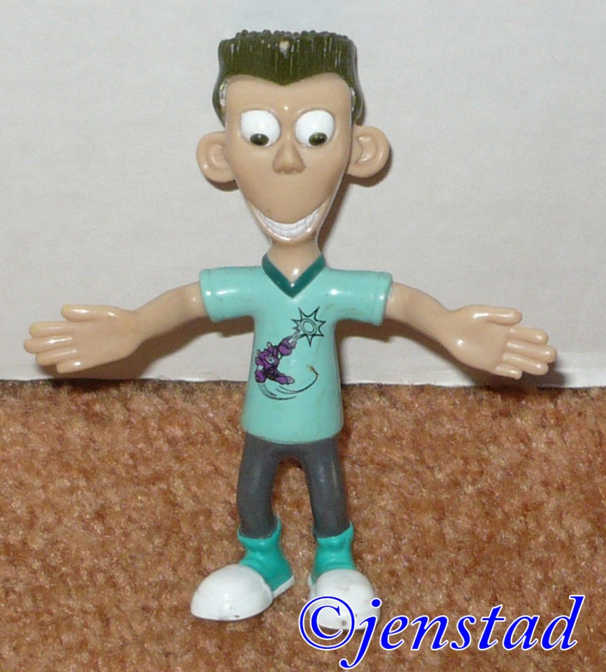 Sheen from nickelodeon jimmy neutron toy 3.75" figure used 2003.