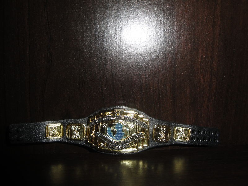   Intercontinental figure belt Dark Blue wwe wrestling figure accessory