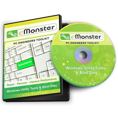 PC & Laptop Repair + Recovery CD For Windows XP / Vista / 7
