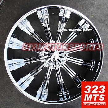 24 inch rims wheels bentchi b15 chr rims time left