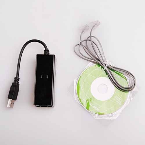 56K USB V.90 V.92 External Dial Up Voice Fax Data Modem +CD Driver for 