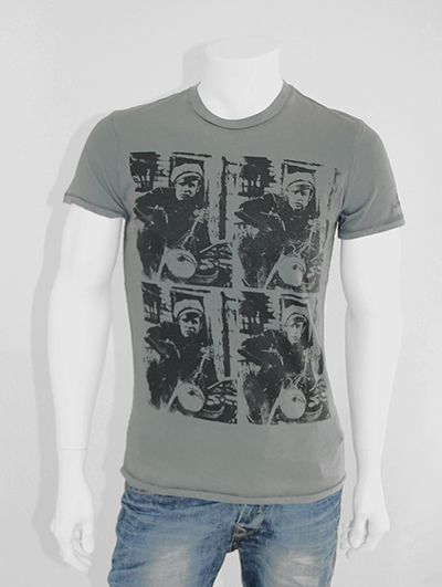 Andy Warhol Pepe Jeans Steve McQueen Printed T Shirt