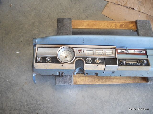 Genuine Mopar 1965 Dodge Dart Instrument Cluster Panel