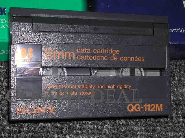 sony qg 112m 5 0gb 10gb 8mm data cartridge new open new in opened 