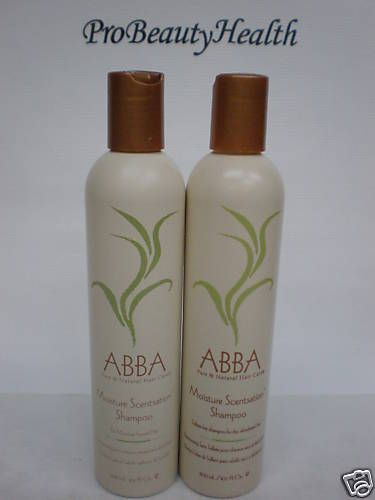 ABBA Moisture Scentsation Shampoo 10 1 oz 2 Bottles