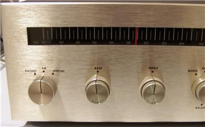 Vintage AR Acoustic Research Model R Stereo Receiver Nice Working 