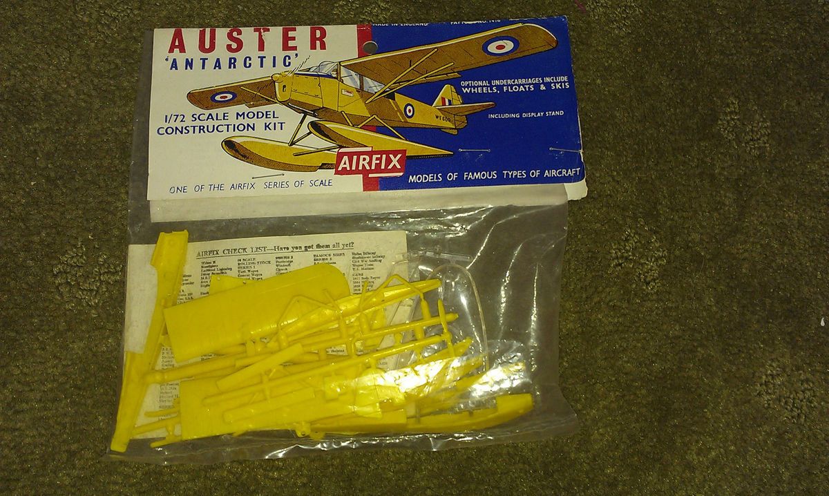 Airfix Vintage Auster Antarctic Type 2 Bagged kit
