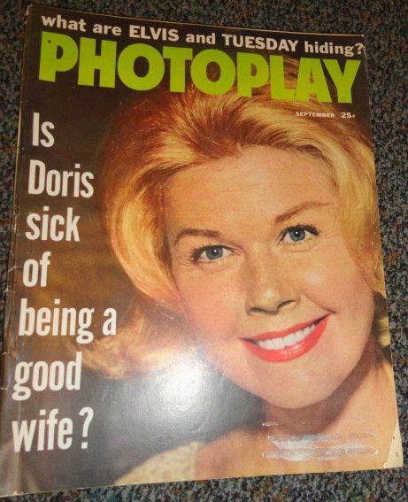   Photoplay 9/1960 Grace Kelly Debbie Reynolds Doris Day Bob Conrad