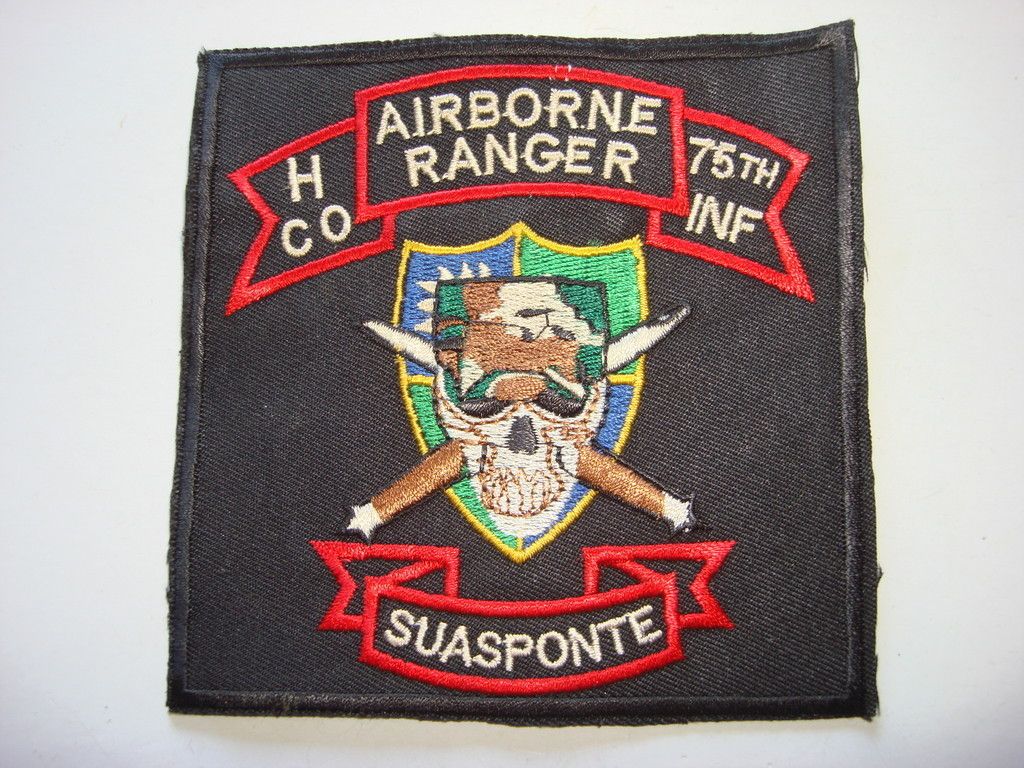 Company 75th Infantry Airborne Ranger Vietnam War Patch