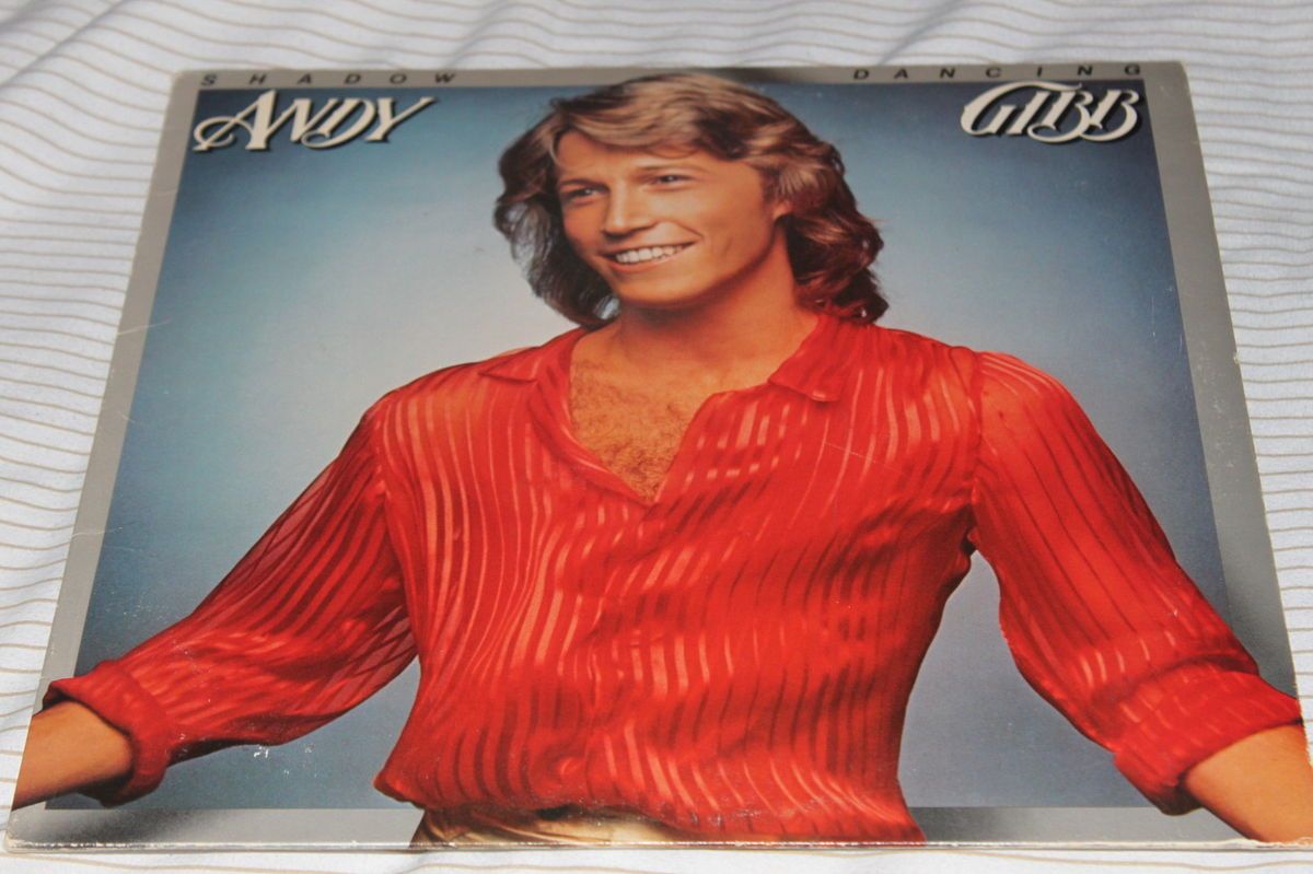 ANDY GIBB SHADOW DANCING 1978 ALBUM VINYL RS 1 3034 ELECTRONIC DISCO 