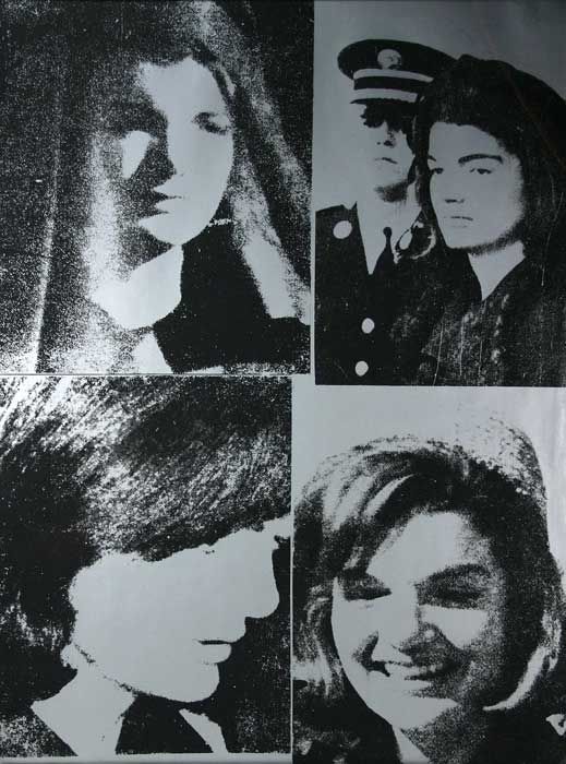 1966 RARE Andy Warhol Signed and Numbered Jacqueline Kennedy Jackie 