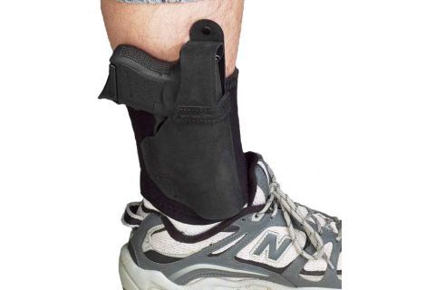 Galco Ankle Lite Ankle Holster RH Black Sig Sauer P238 Colt Mustang 