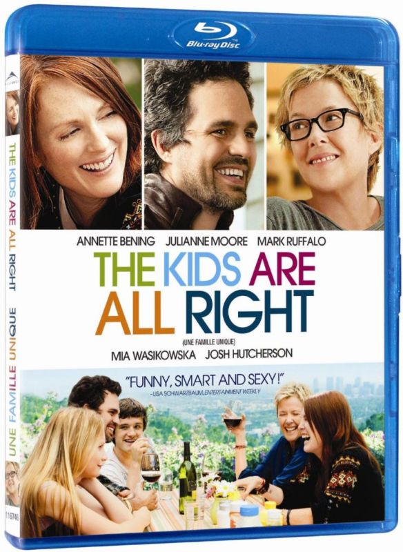 The Kids Are All Right Blu Ray Annette Bening New 025192066863