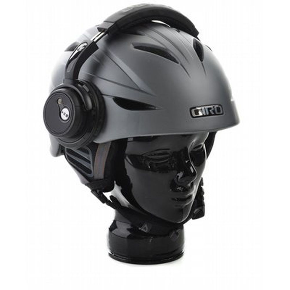 Giro G10 Wireless Audio Ski Snowboard Helmet Matte Titanium Sz S