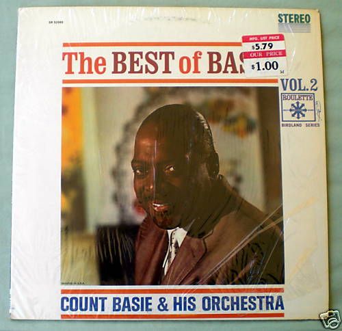 THE BEST OF COUNT BASIE VOL 2 ROULETTE TRACKS LP EXC