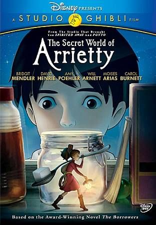 The Secret World of Arrietty DVD, 2012