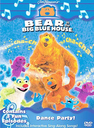 Bear in the Big Blue House   Dance Party DVD, 2002