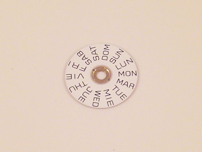 swiss made for eta 2836 watch replacement day dial ring