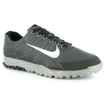Nike Mens Air Range WP II Golf Shoes   Dark Gray/Silver/Black 