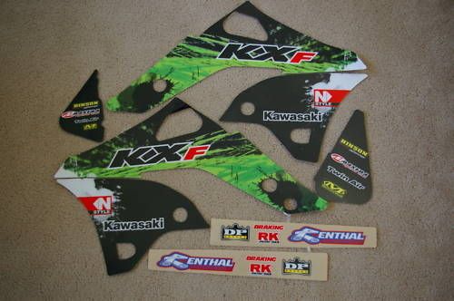 style kawasaki graphics kx250f 2006 2007 2008 paint time