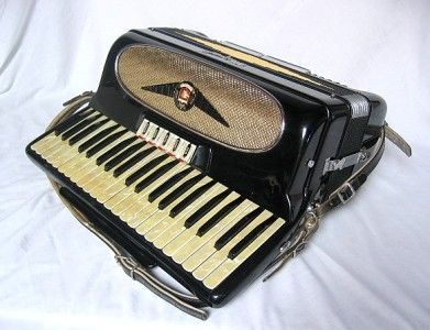 Monarch Accordion with Case Made in Italy