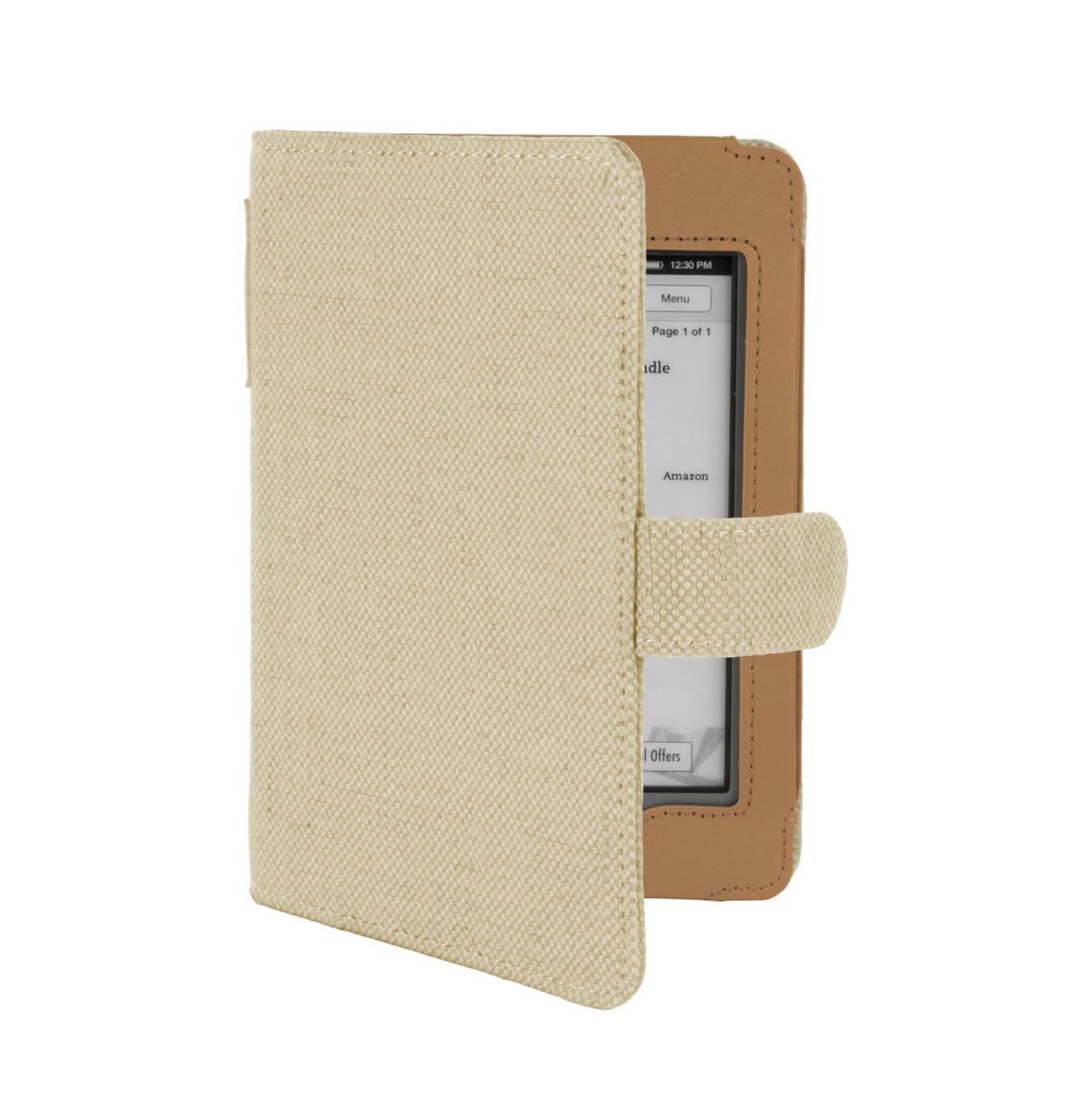  Kindle Touch Wi Fi 3G Sahara Brown Natural Hemp Book Style 