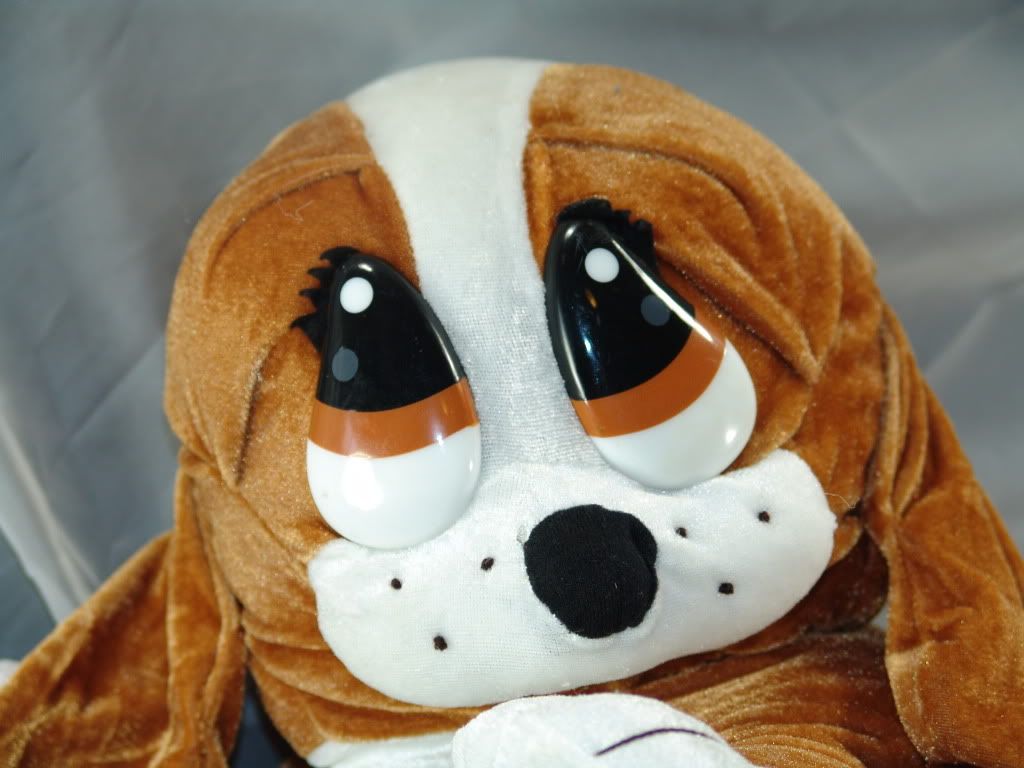 Big Jumbo Plush Sad Sam Puppy Dog Eyes Stuffed Animal