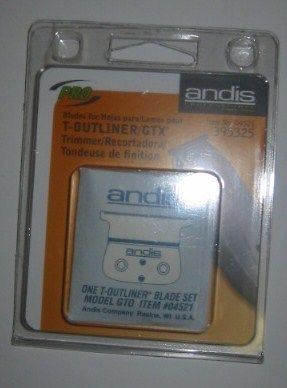 andis t outliner gtx trimmer blade set item 04521 time