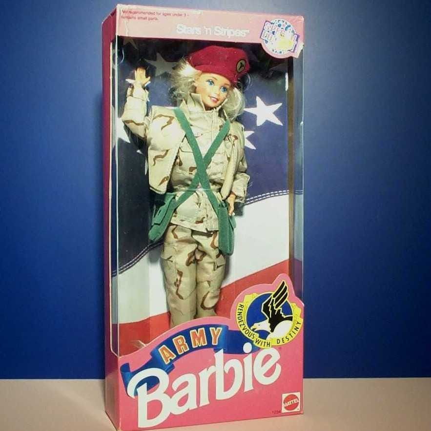   Military Army Desert Storm Barbie Fashion Doll Mattel 1992