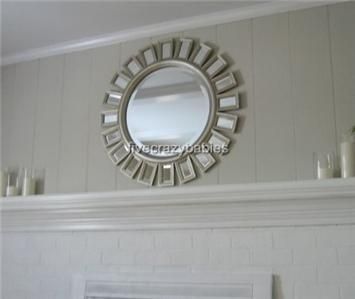 Brilliant 34 Sunburst Starburst Wall Mirror Horchow Large Mirrored 