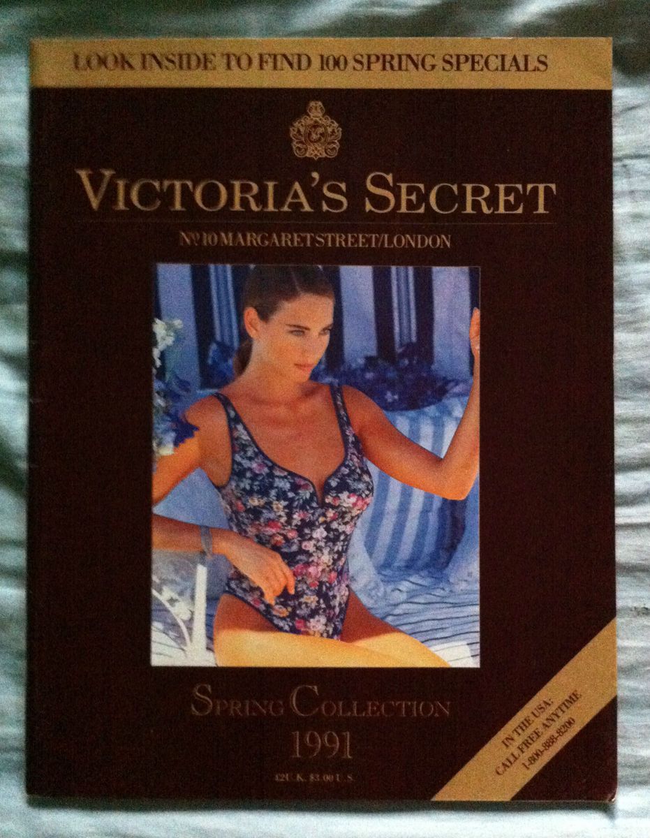 Victorias Secret Spring Collection 1991 with Frederique Van Der Wal 