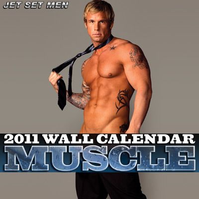 Big Daddy 2011 Muscle Wall Calendar Jet Set Men Pose