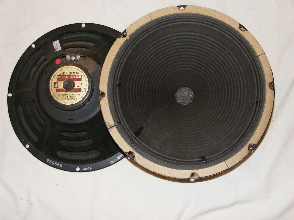 Jensen C12R 12 Guitar Speakers Pair