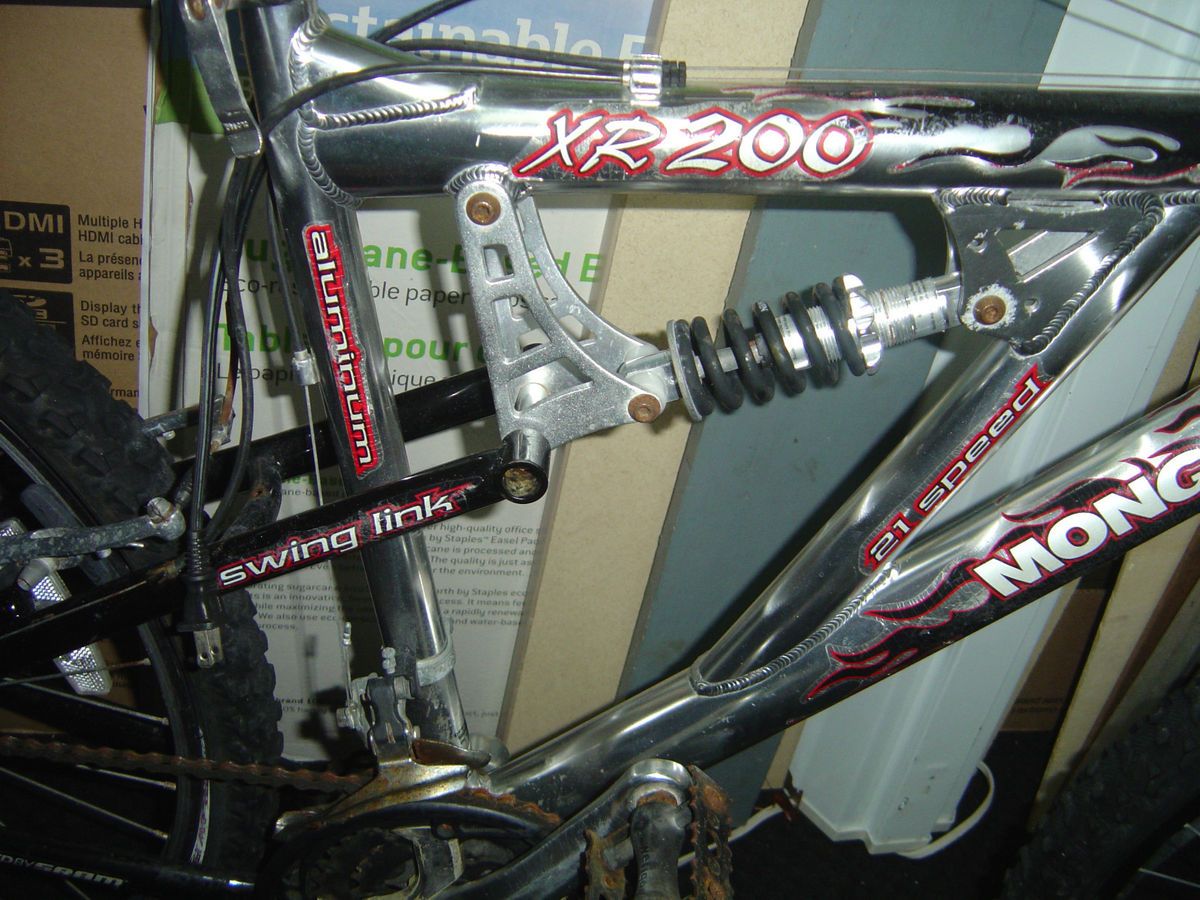   XR 200 FULL SUSPENSION ALUMINUM BIKE PARTS COMPLETE BIKE BICYCLE XR200
