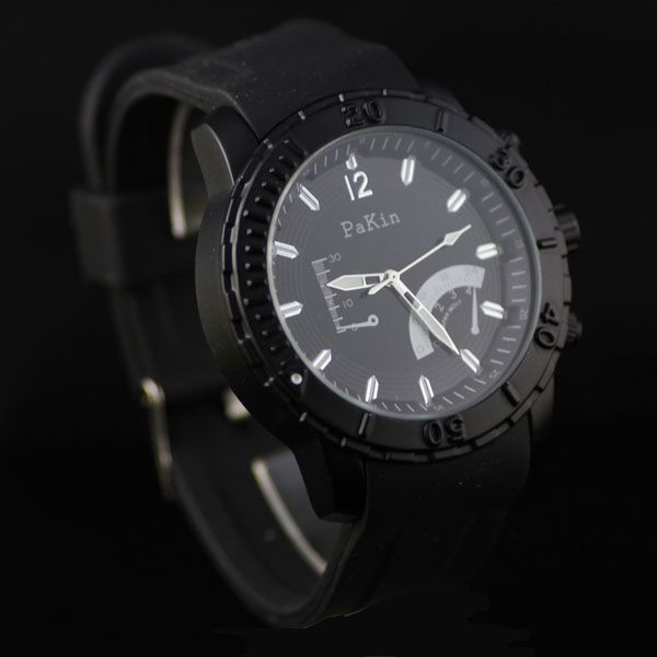 Trendy Rubber Silicon Big Face Sport Mens Wrist Watch