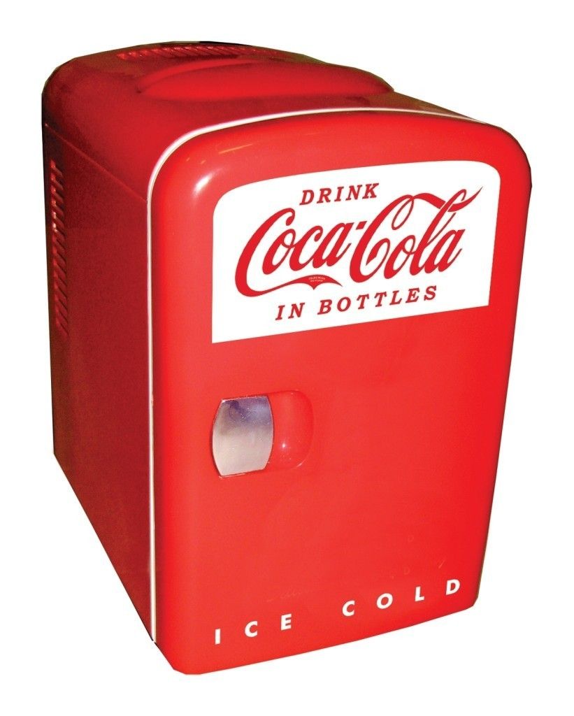 Coca Cola Coke Small Mini Fridge Refrigerator Boat Home Office KWC4 
