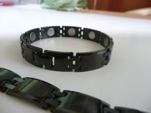 Tungsten Carbide Magnetic Health Bracelet