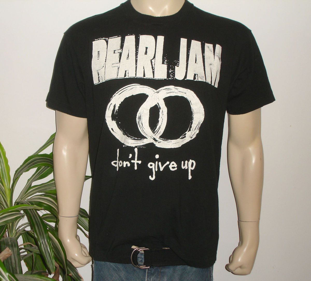 RaRe 1992 PEARL JAM vintage grunge rock concert tour t shirt XL Eddie 