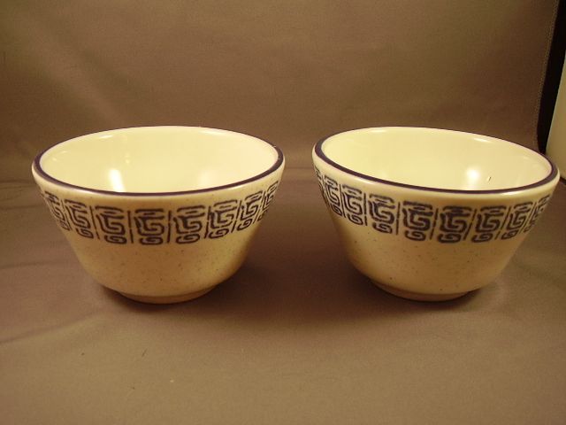Buffalo Pottery Asian Design Restaurant Ware Bowls
