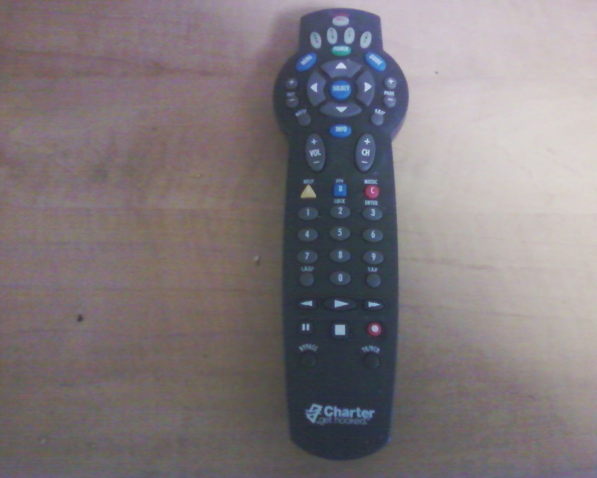 CHARTER UNIVERSAL TV/CABLE REMOTE CONTROL*UR 4 EXPG*WORKING*