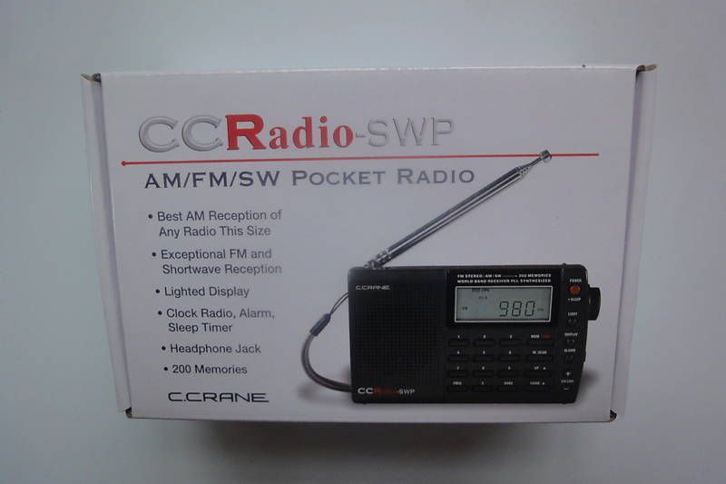 Crane CC Radio SWP Shortwave Am AF SW Pocket Radio