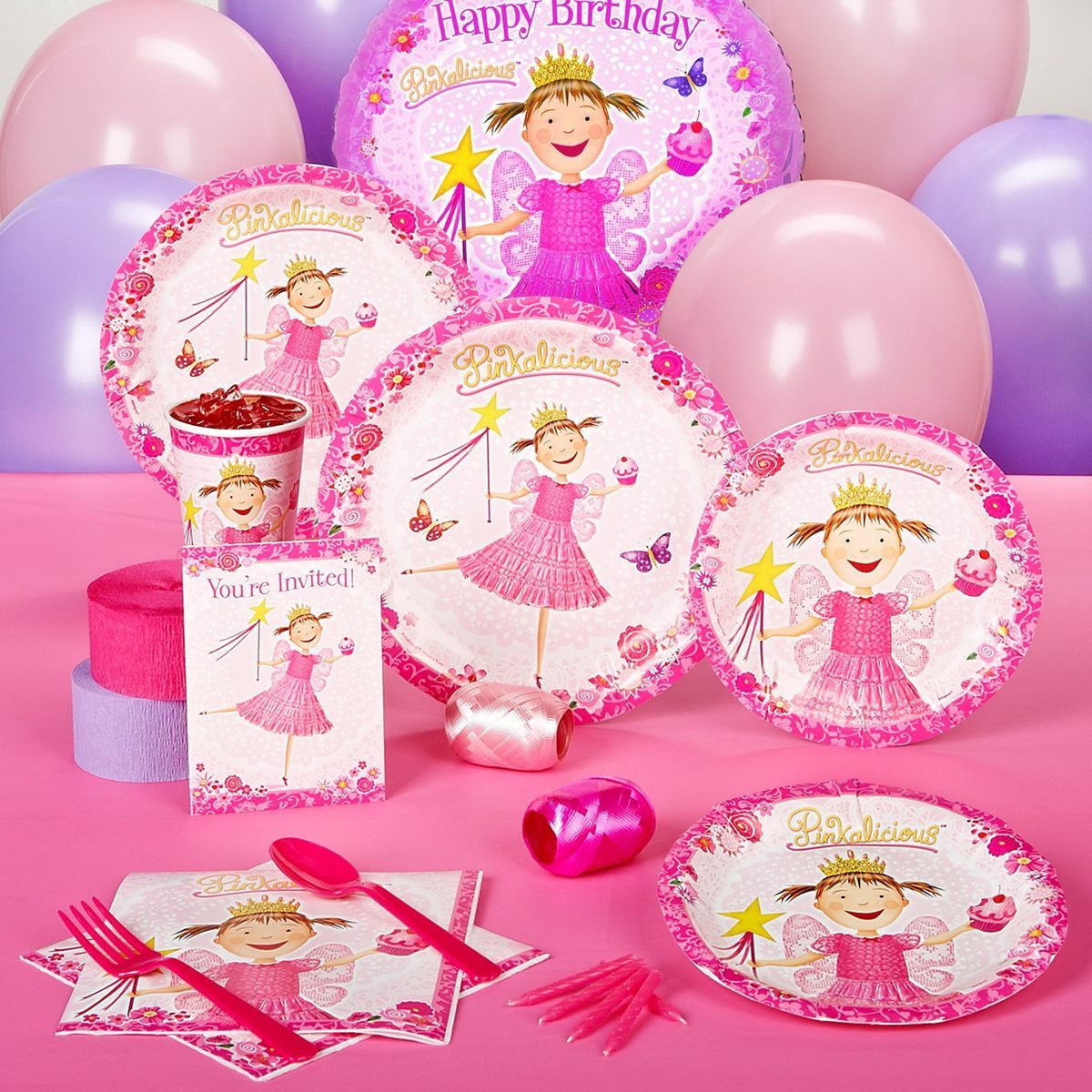 Pinkalicious Princess Fairy Birthday Party Supplies You Pick