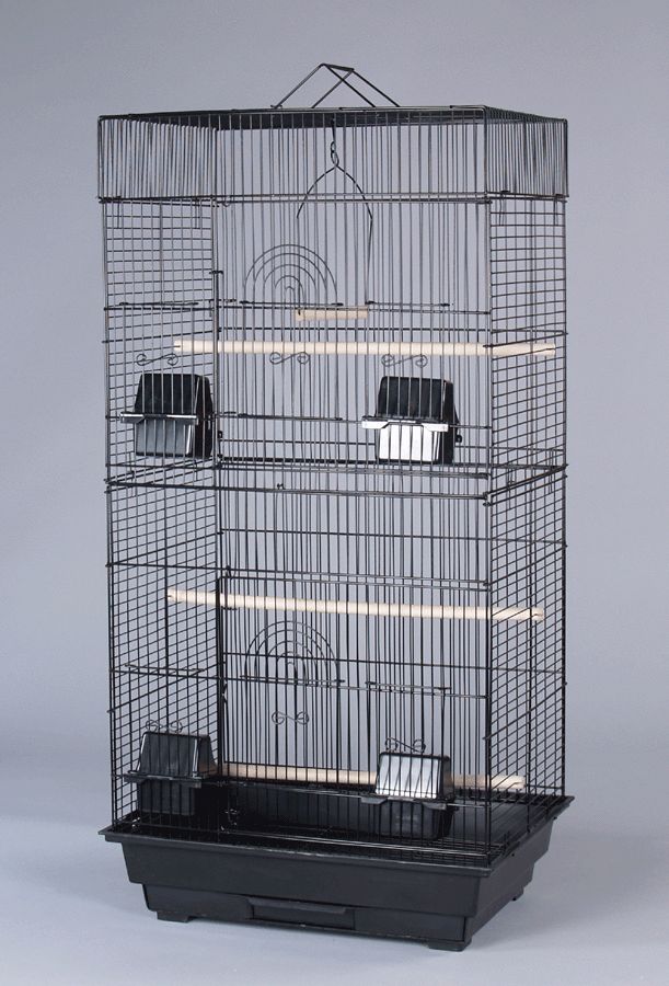 Canary Parakeet Cockatiel Lovebird Finch Cages Bird Cage 18x14x36H 