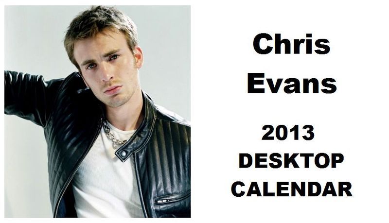 Chris Evans 2013 Desktop Calendar NOW ONLY £5.99