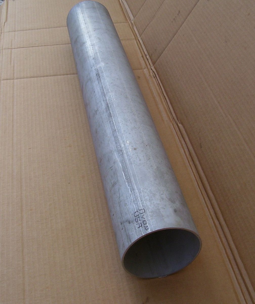 316L STAINLESS STEEL SCH 10 PIPE 4 1 2 OD x 4 1 4 ID 29 LONG